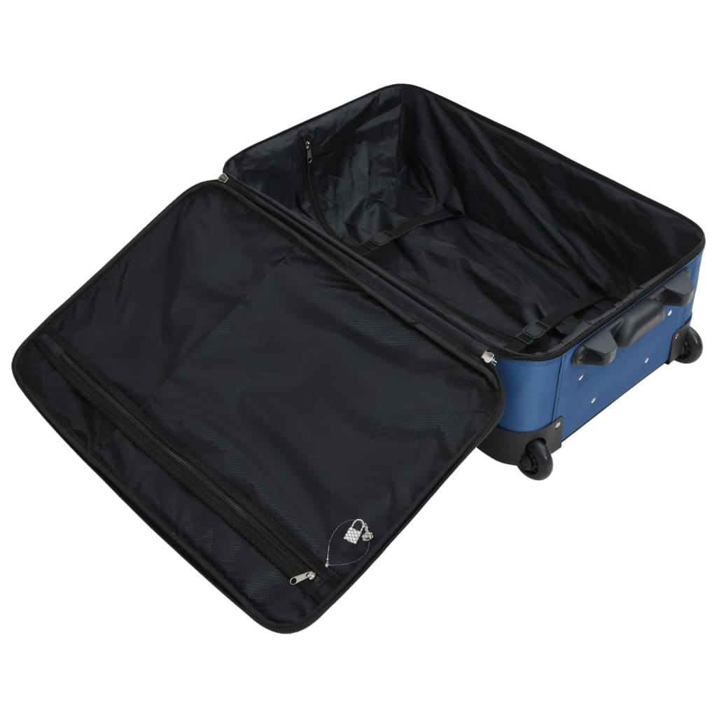 Soft-sided Travelers 5-piece Suitcase Combo