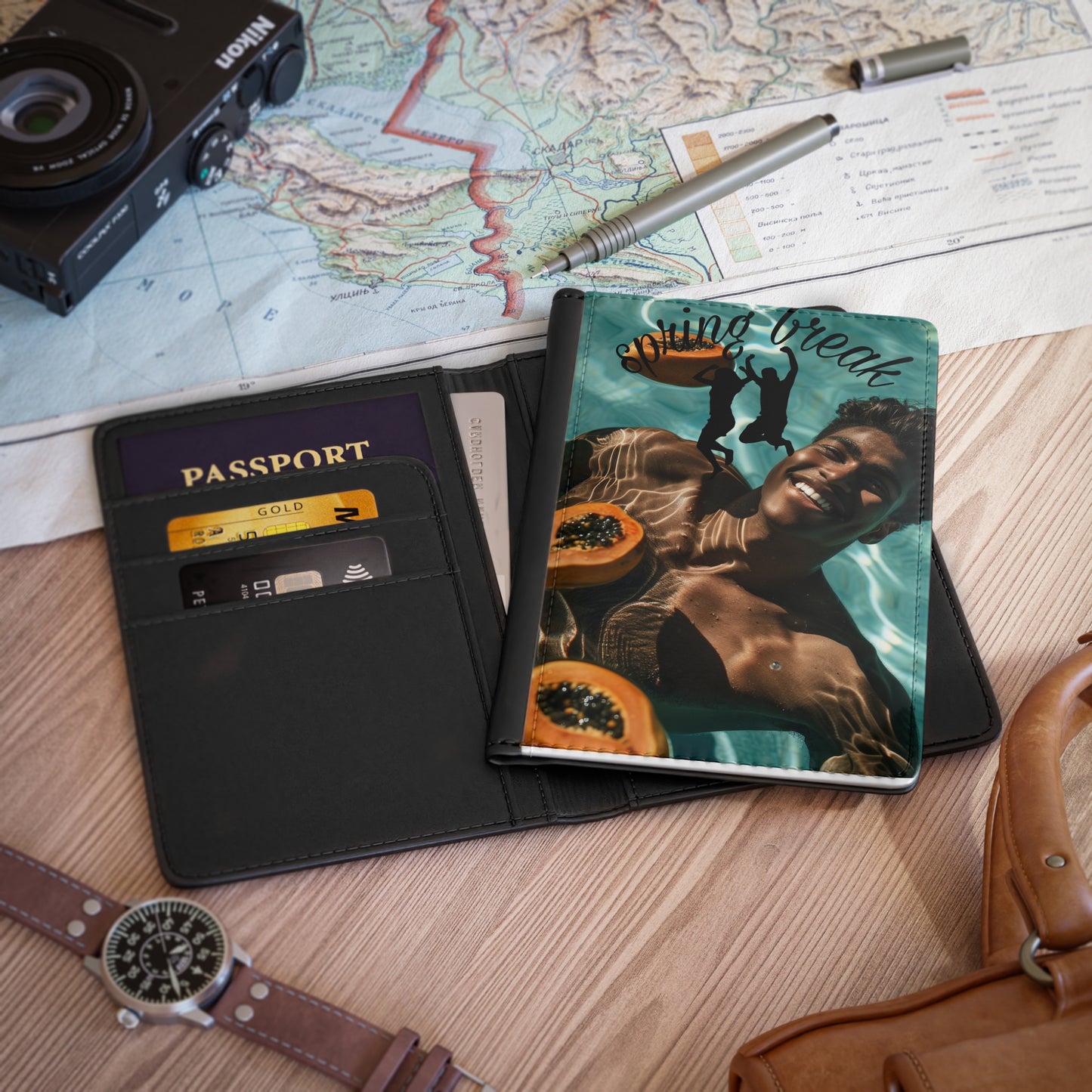 Spring Break Passport Cover