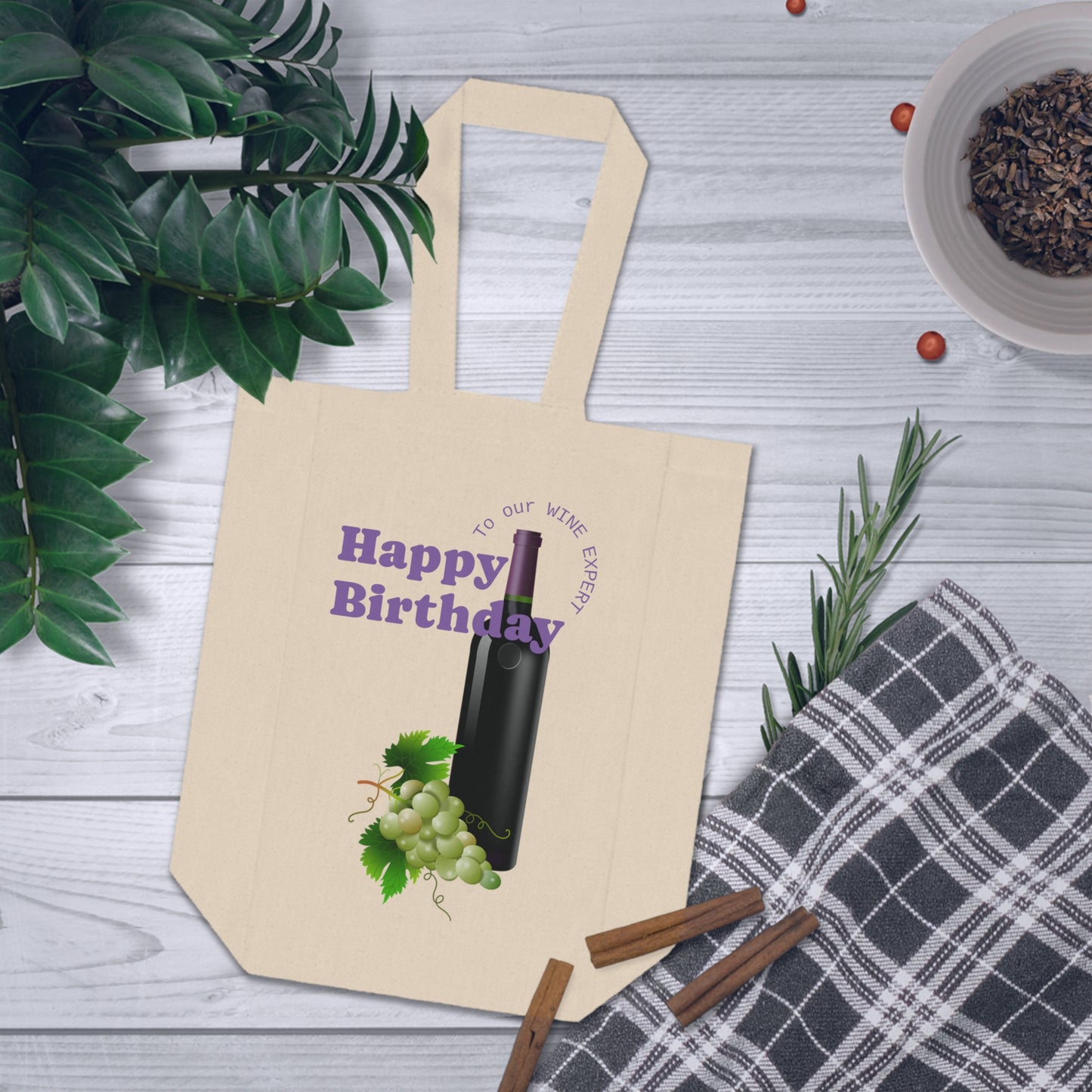 Double Wine Bottle Tote