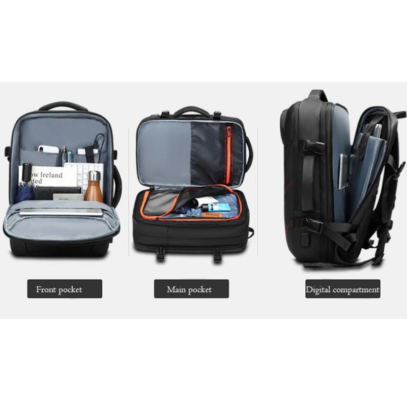 BLP Expandable Multifunctional Business Travel Backpack
