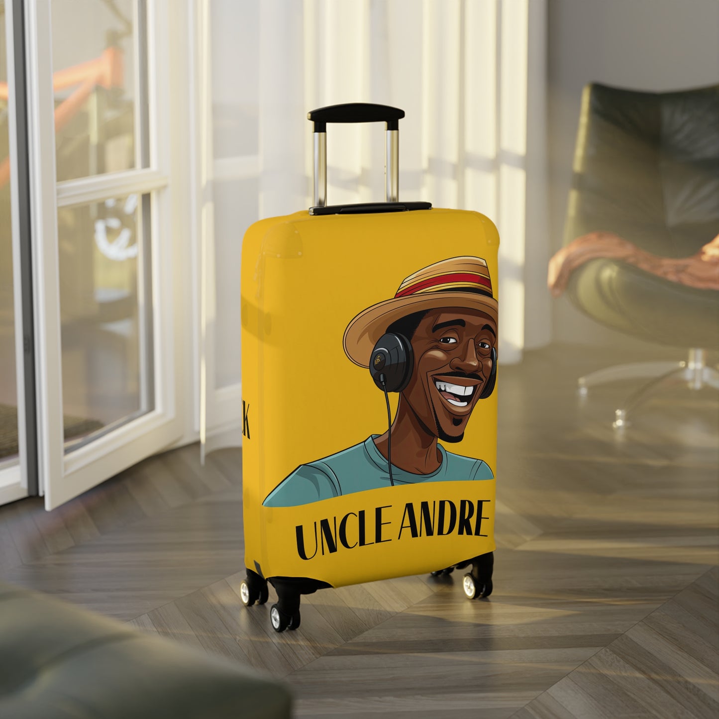 "Uncle Andre" Luggage Cover