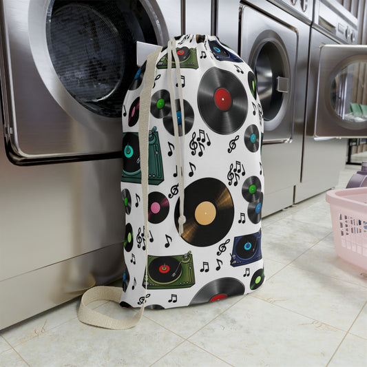 Records Laundry Bag