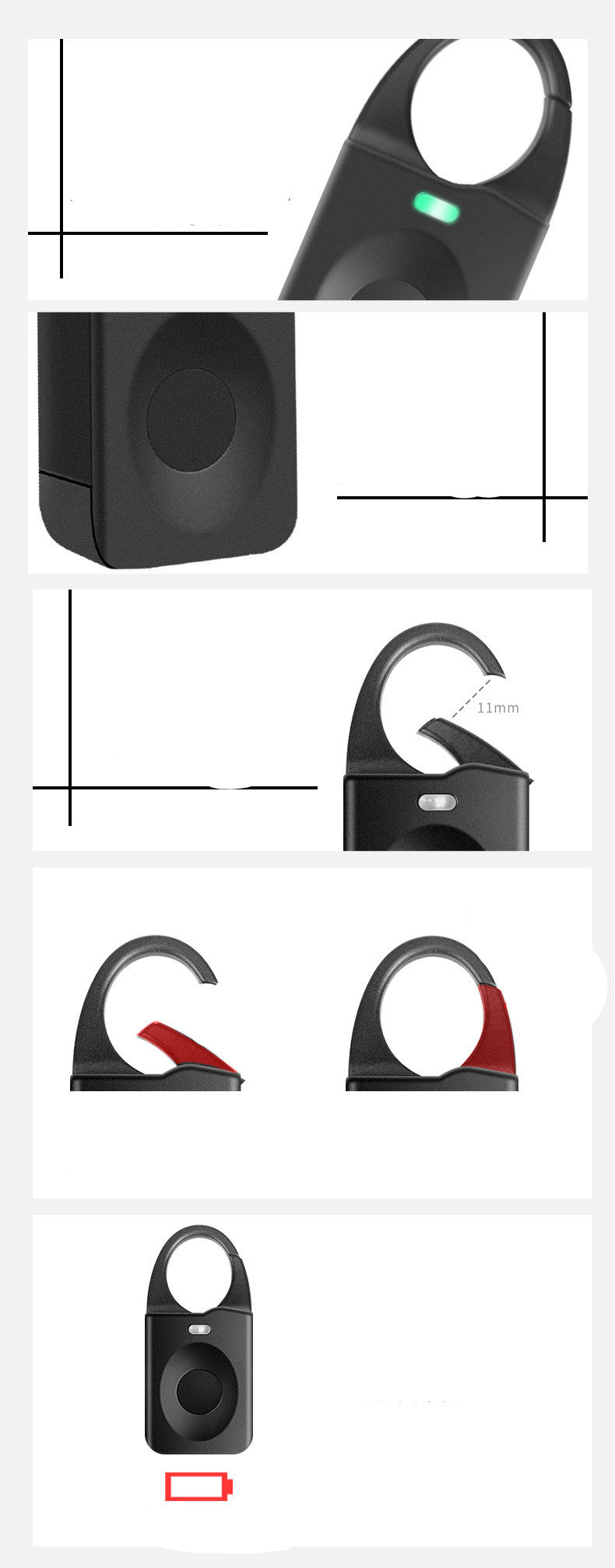Luggage Fingerprint Padlock