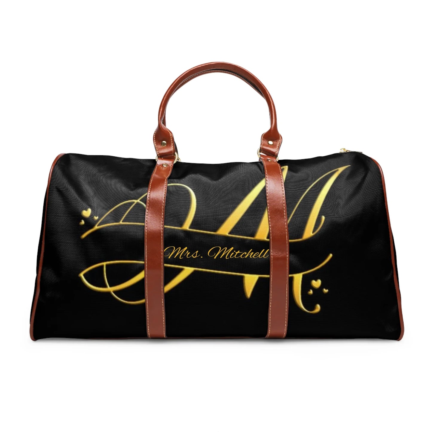 Personalized 'M' Travel Bag