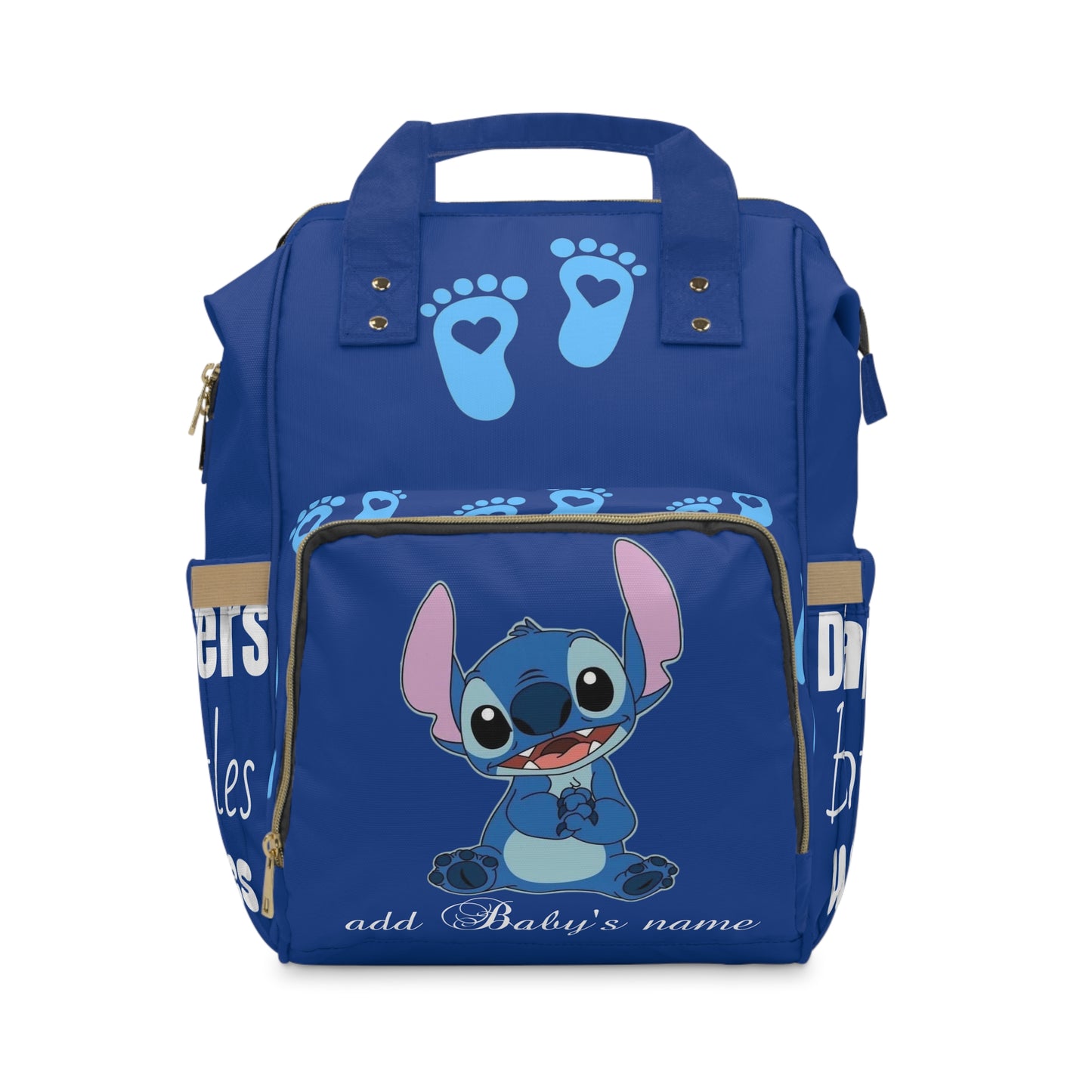 Cartoon Multifunctional Diaper Backpack, Practical Bag, Perfect Baby Shower Gift