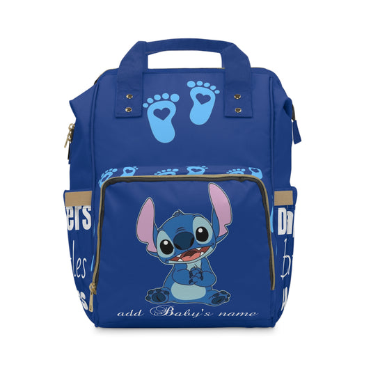 Cartoon Multifunctional Diaper Backpack, Practical Bag, Perfect Baby Shower Gift