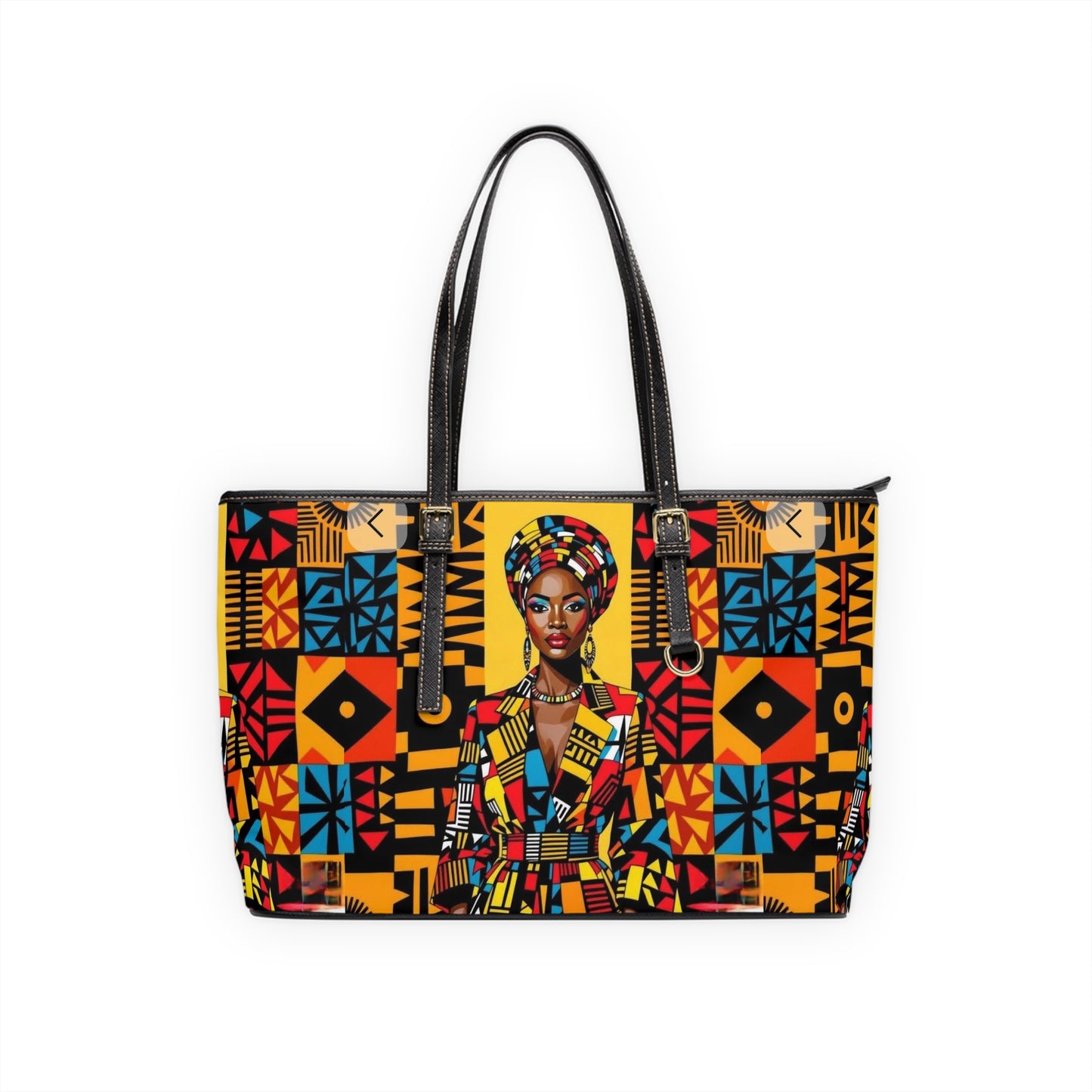 Vibrant Leather Shoulder Bag