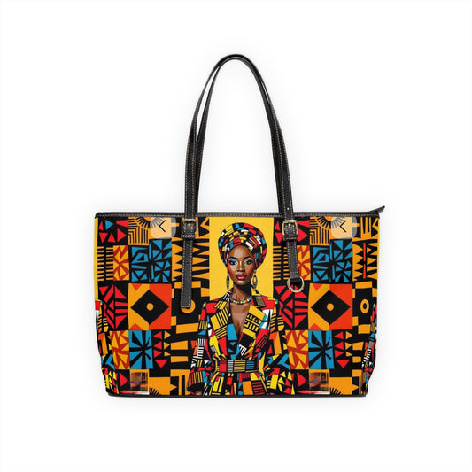 Vibrant Leather Shoulder Bag