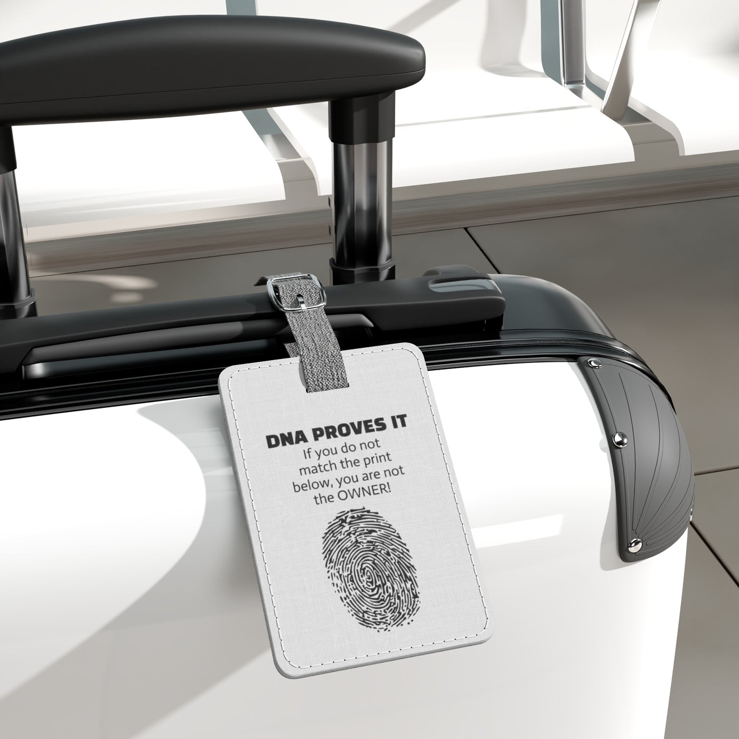 DNA Proves It Luggage Tag