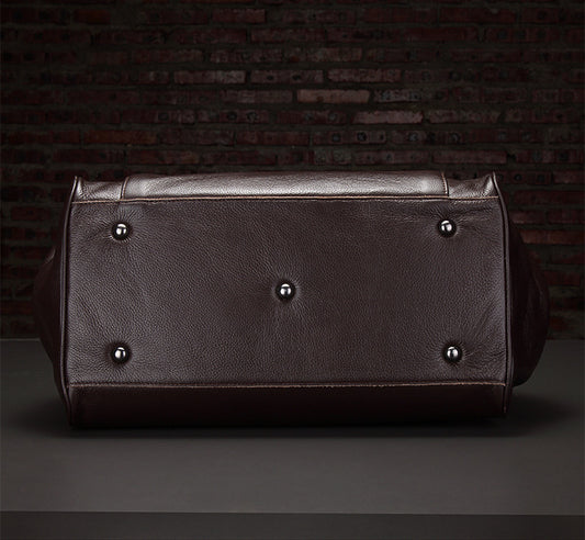 Genuine Leather Business Travel Bag