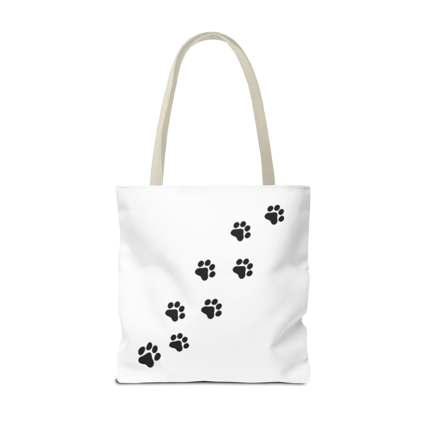 Cat Lover Tote Bag — Heart Design