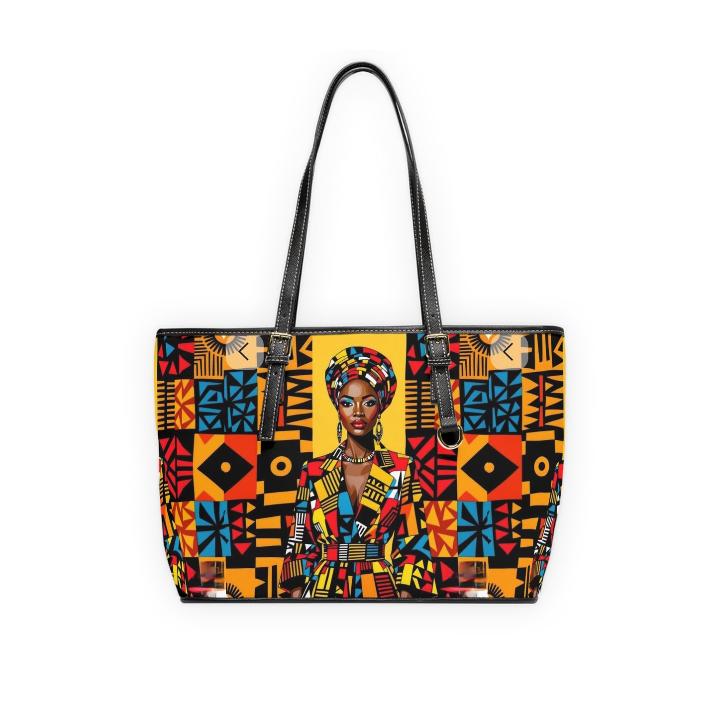 Vibrant Leather Shoulder Bag