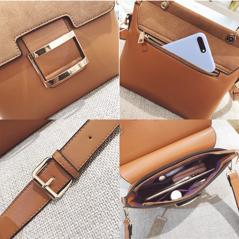 BLP Exceptional Square Bag With Wide Shoulder Strap