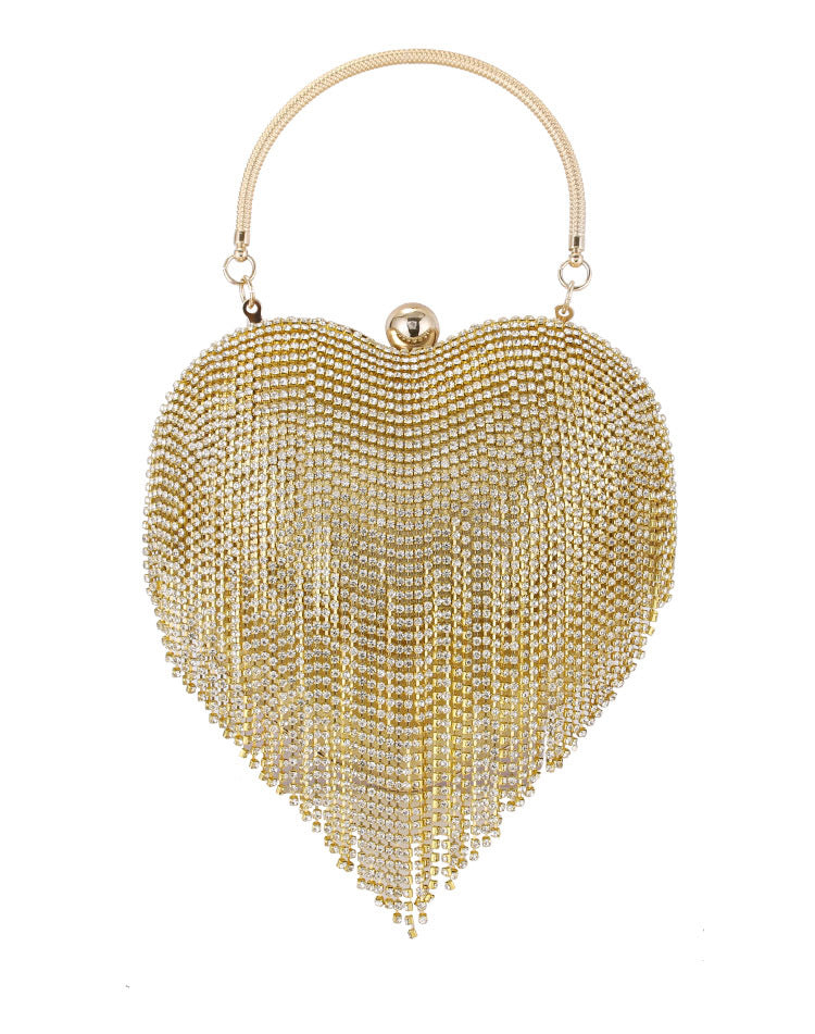 Diamond-Studded Dinner Clutch