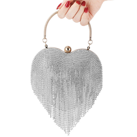 Diamond-Studded Dinner Clutch