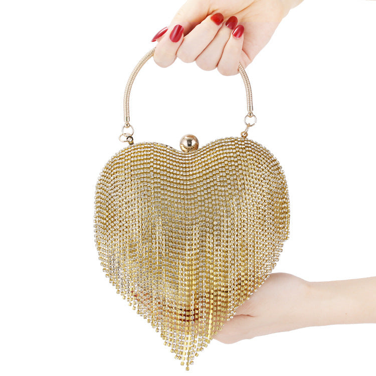 Diamond-Studded Dinner Clutch