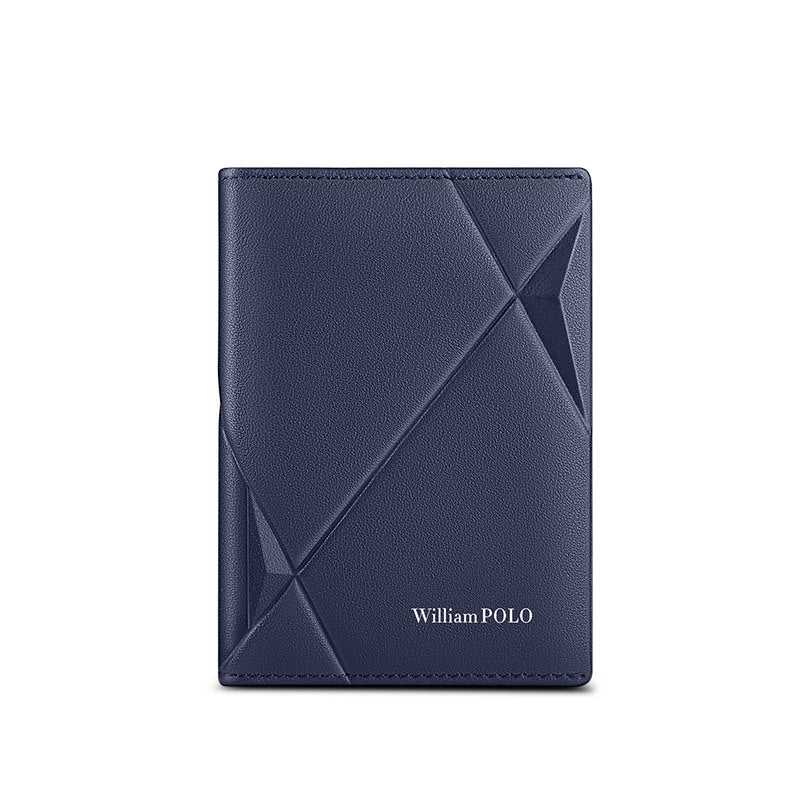 WilliamPOLO Men's Leather Card Wallet