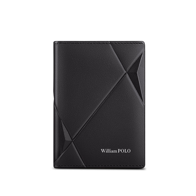 WilliamPOLO Men's Leather Card Wallet