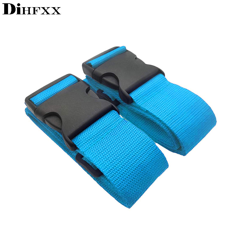7 Colors Adjustable Nylon Protective Travel Suitcase Packing Belt