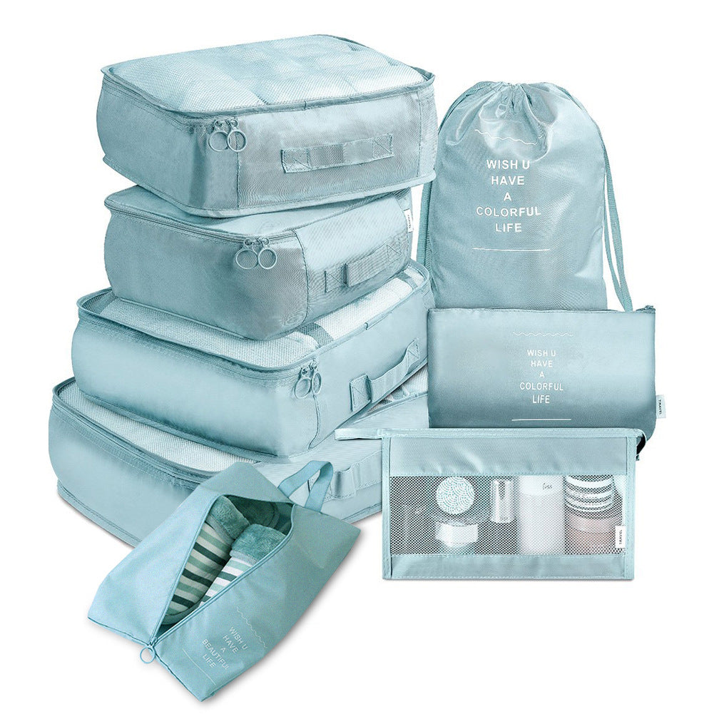 8-piece Set Luggage Travel Storage Packing Cube Bag