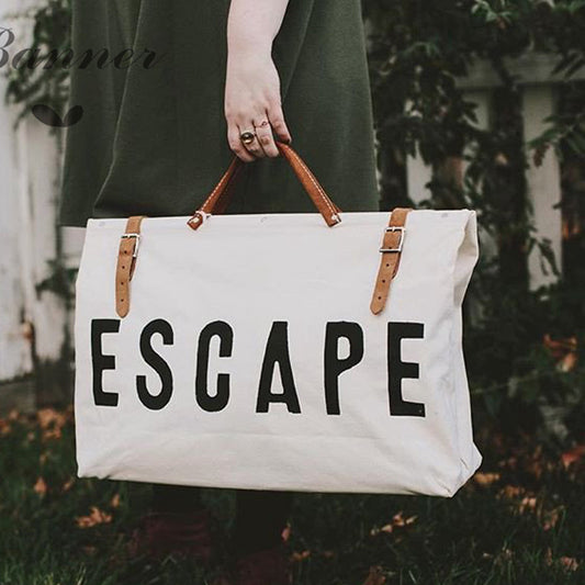 ESCAPE CANVAS Travel Bag