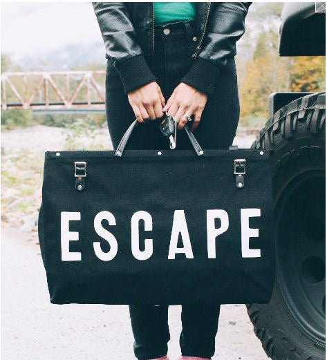 ESCAPE CANVAS Travel Bag