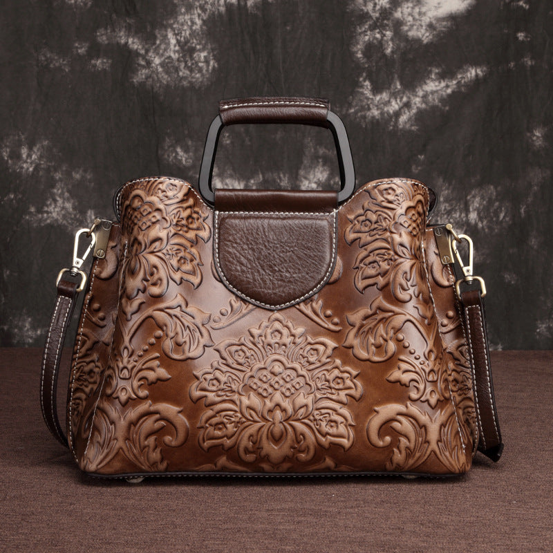 Renaissance II Genuine Leather Messenger Handbags