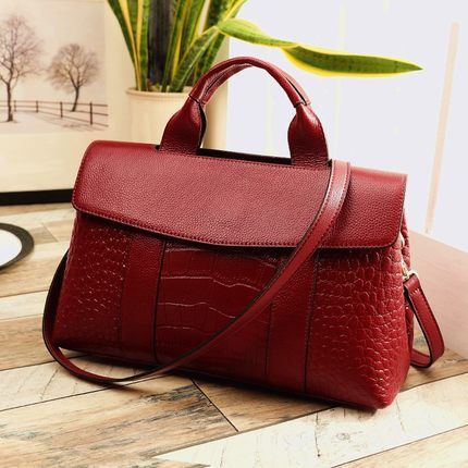Boston Lady Genuine Leather Hand Bag
