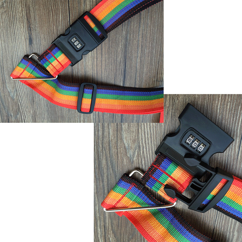 Luggage Straps With Combination Locks