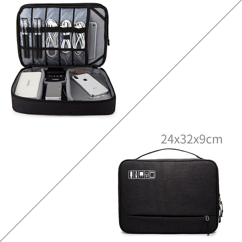 Cable Bag Portable Digital USB Gadget Organizer for Travel