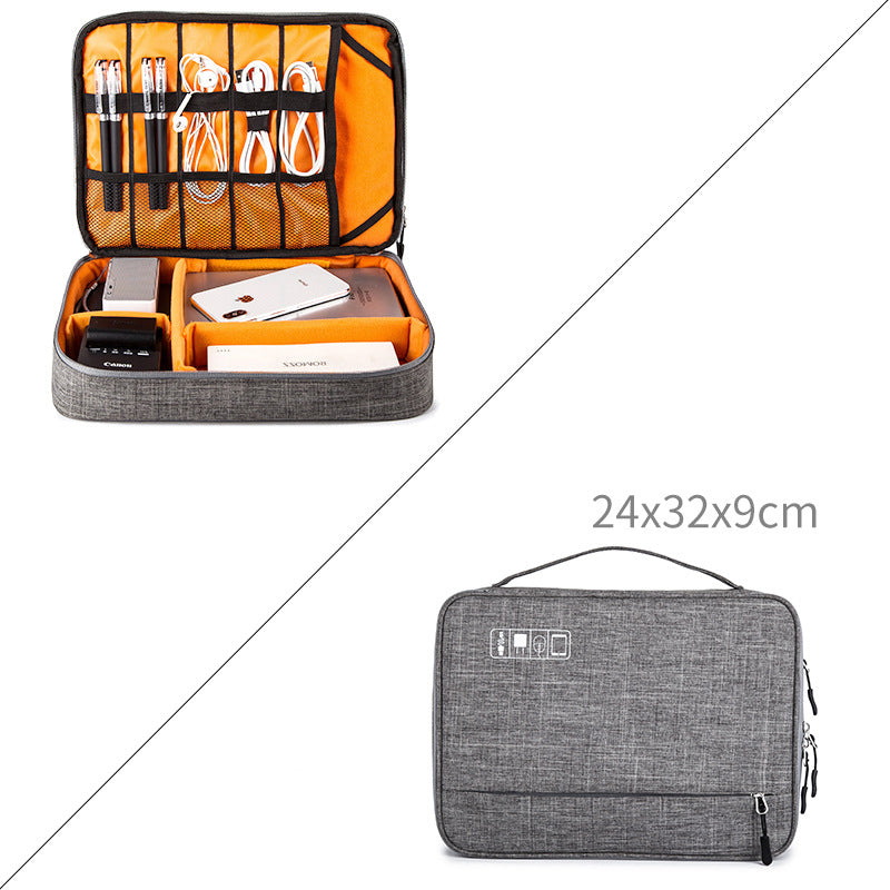 Cable Bag Portable Digital USB Gadget Organizer for Travel