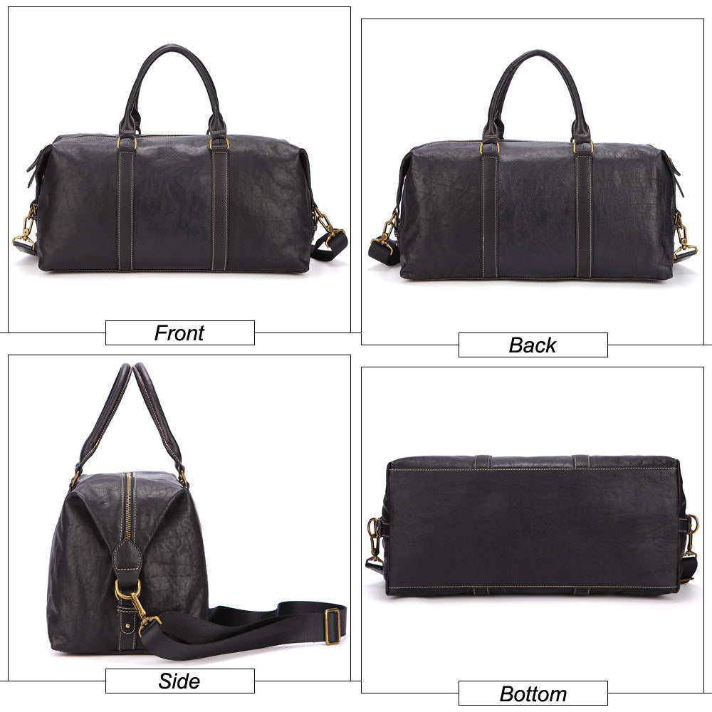 MISFITS LEATHER Weekender Duffle Bag