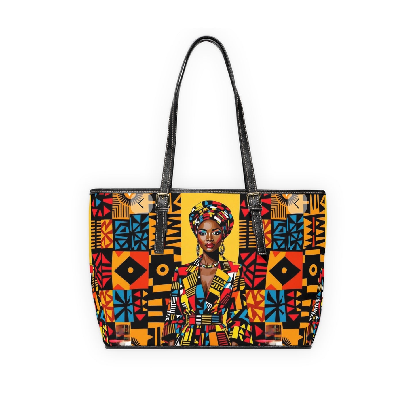 Vibrant Leather Shoulder Bag