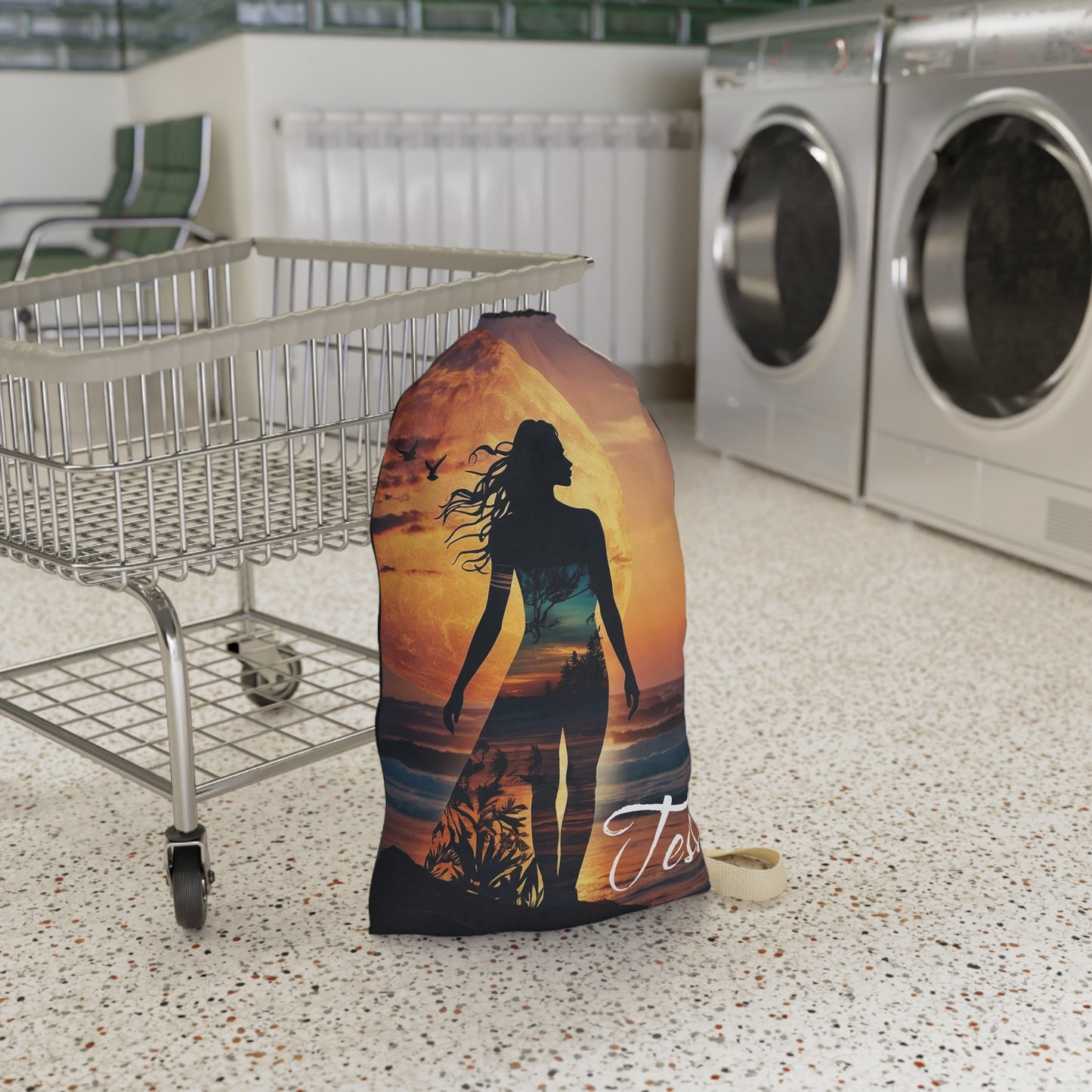 Personalized Laundry Tote