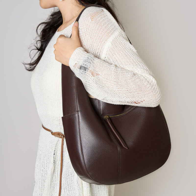 Genuine Leather Shoulder Bag