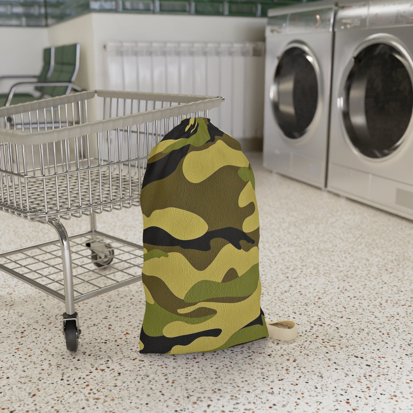 Military-Themed Laundry Bag
