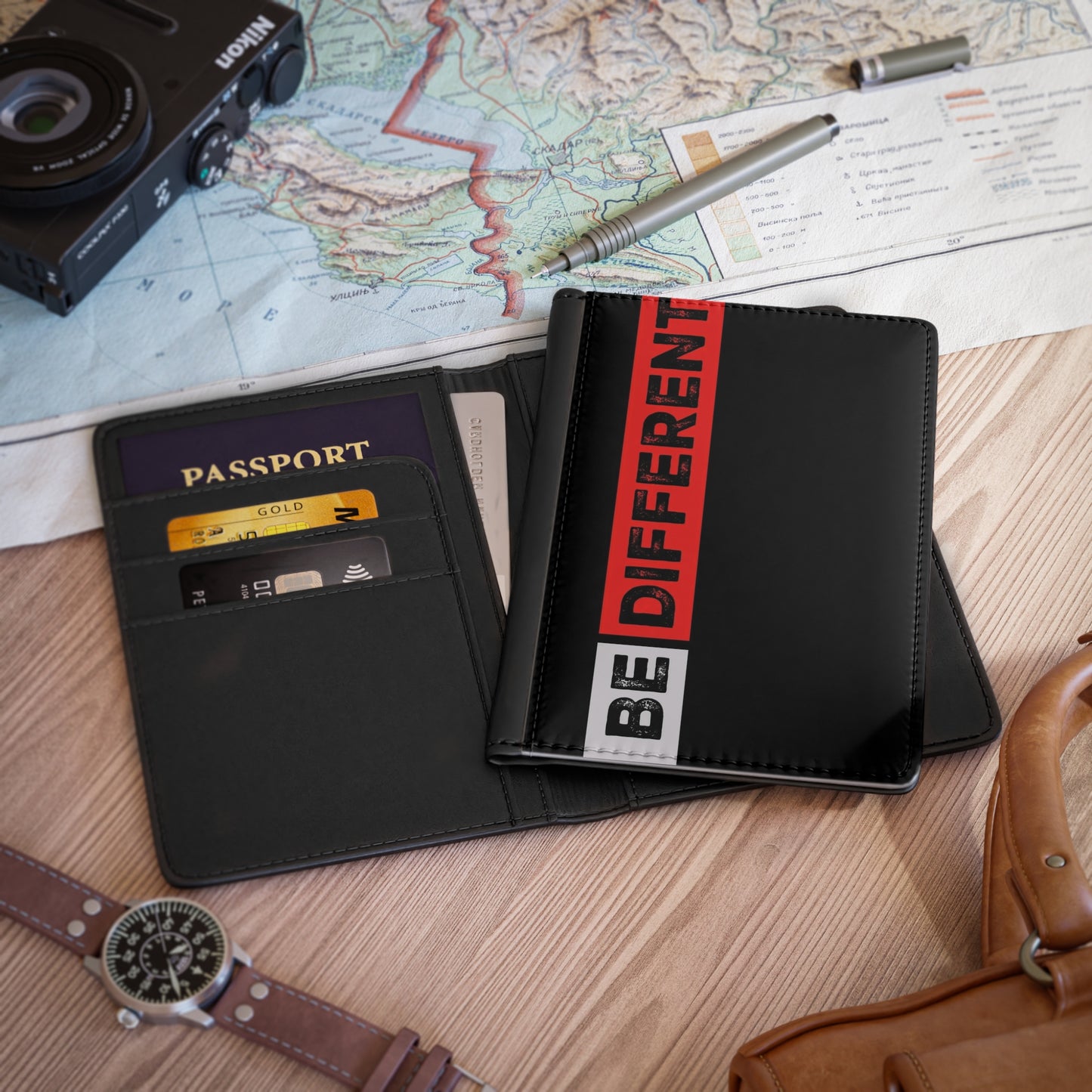Be Different Passport Cover