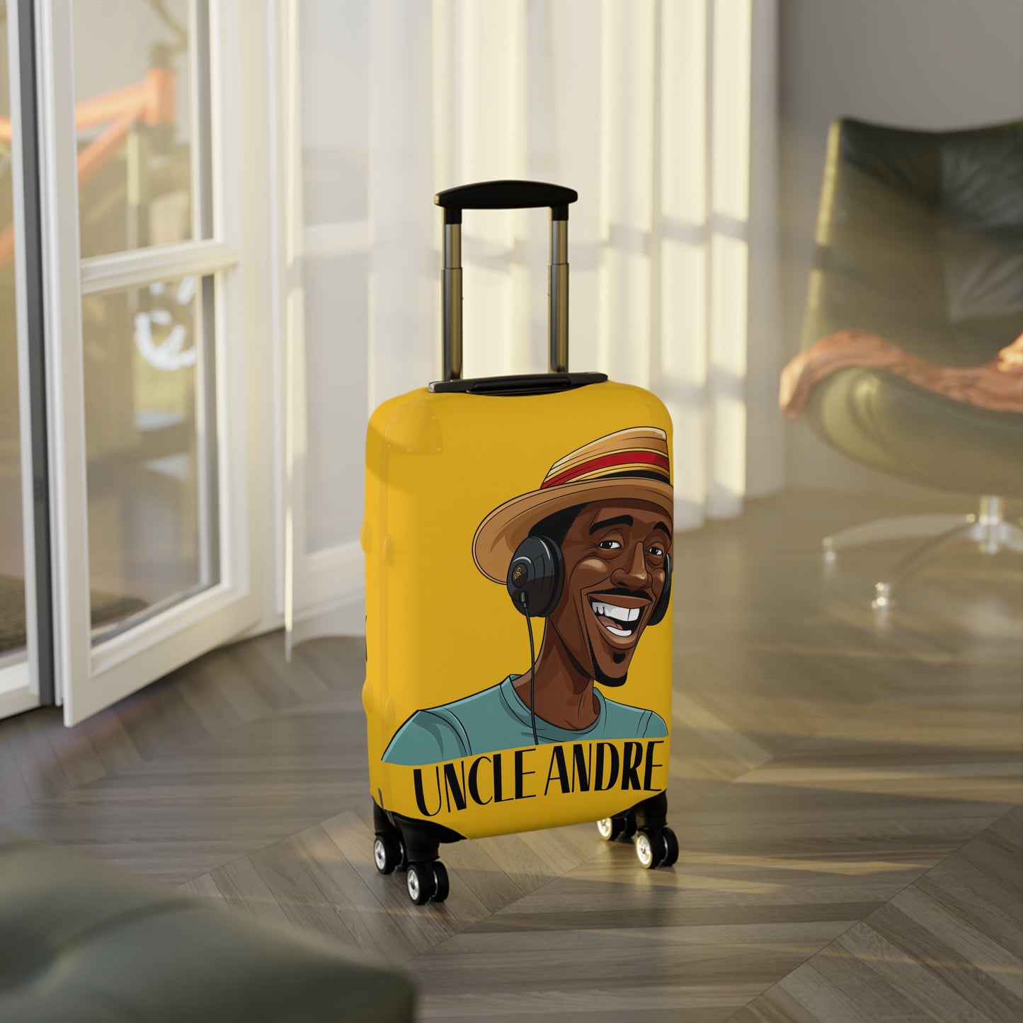 "Uncle Andre" Luggage Cover
