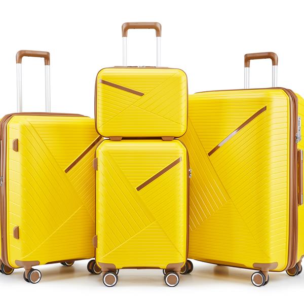 BLP Yellowjacket Luggage 4-piece Hard Sided Set