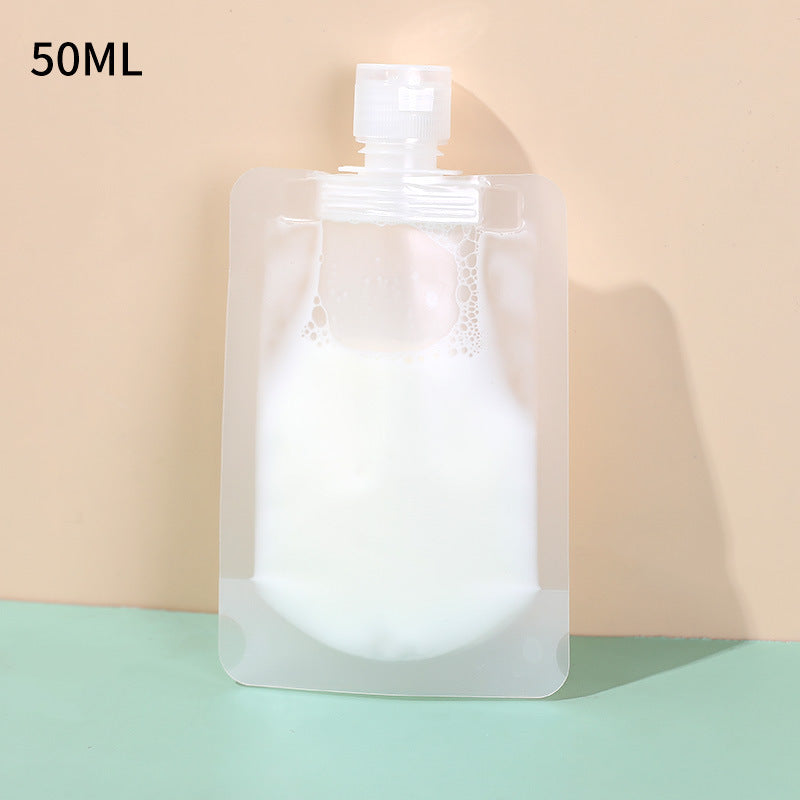 Transparent Travel Refillable Pouches