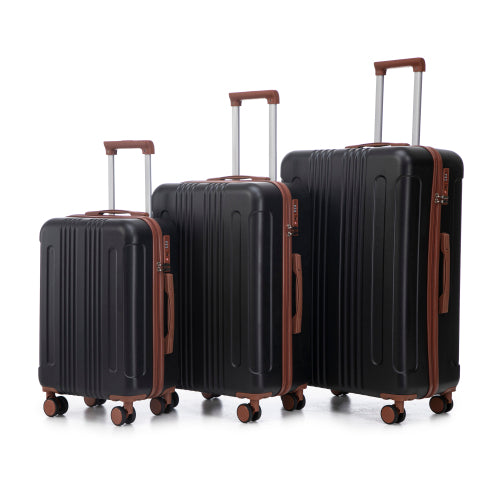 3 Pcs Set In ABS Spinner Wheel Luggage