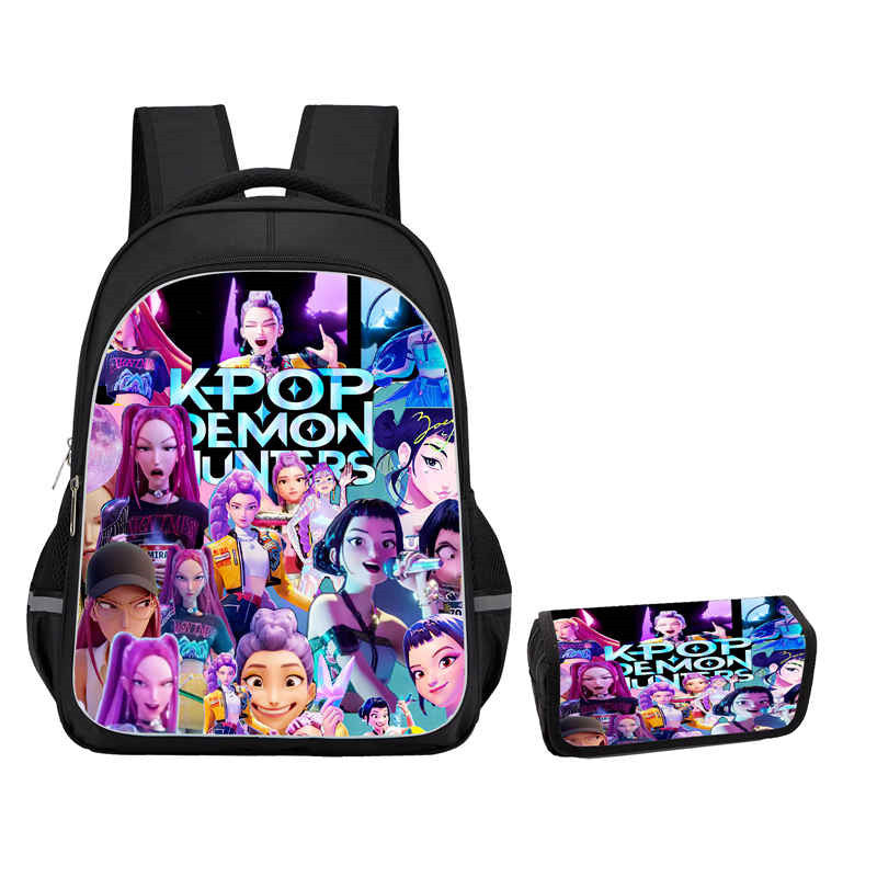 DEMON HUNTER KPOP School Backpack