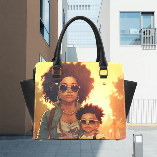 Mom and Son Shoulder Bag
