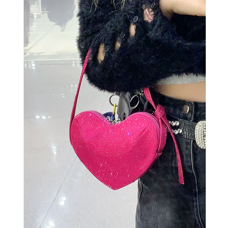 Love Heart Shape Shoulder Bag
