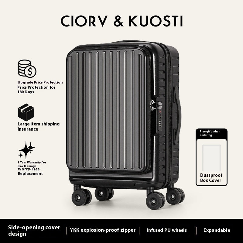 BLP Exceptional C&K 20" CARRY-ON Expandable Hard Sided Side Open Luggage