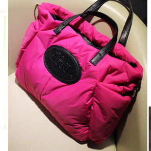Warm Puffy Tote Bag