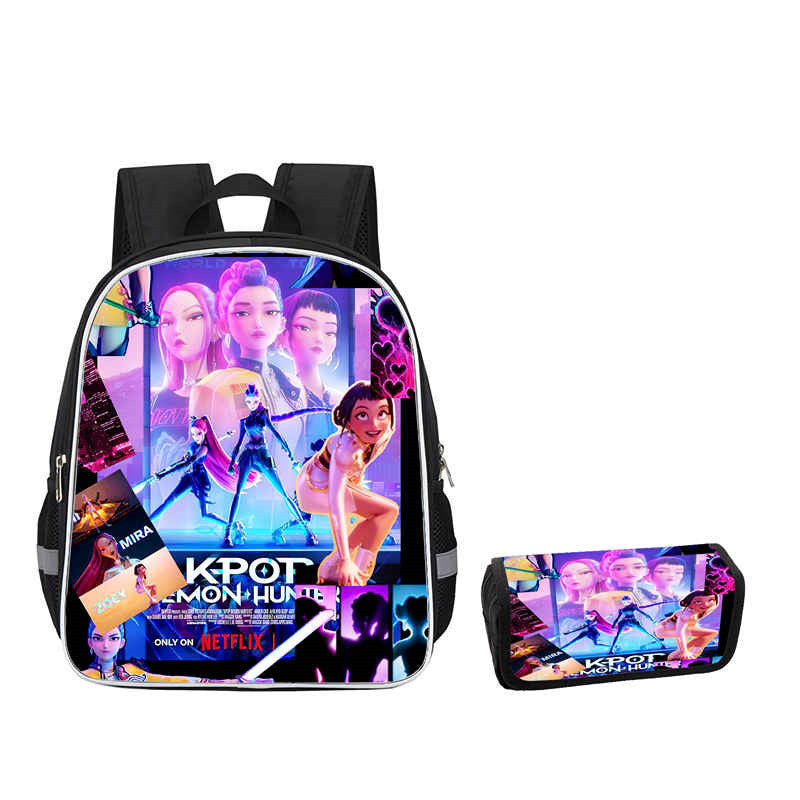 DEMON HUNTER KPOP School Backpack