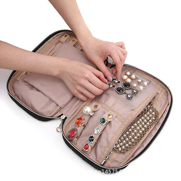 Ladies 1st Series Travel Jewelry Organizer Case