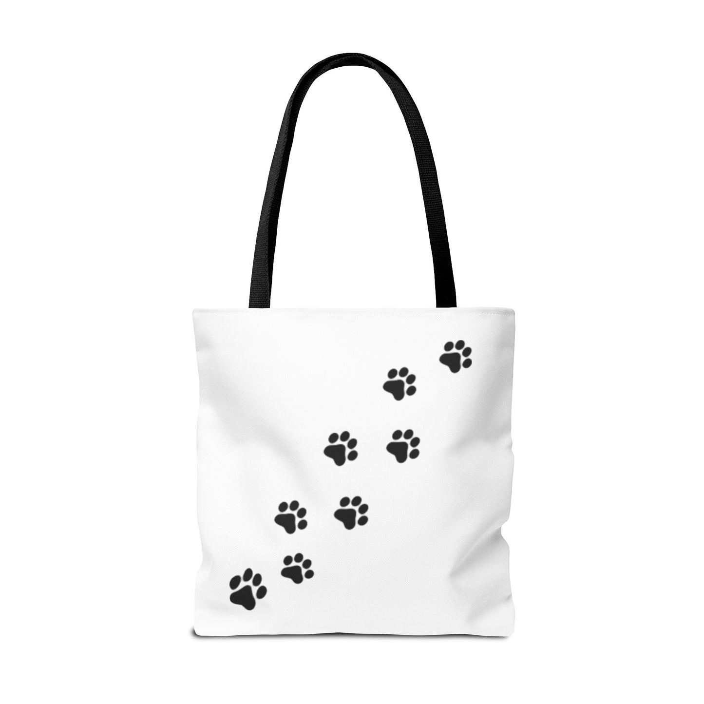 Cat Lover Tote Bag — Heart Design
