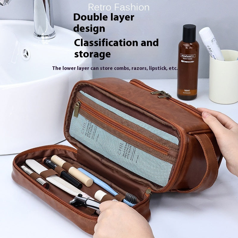 Men's Business Trip Toiletry Bag With Hook